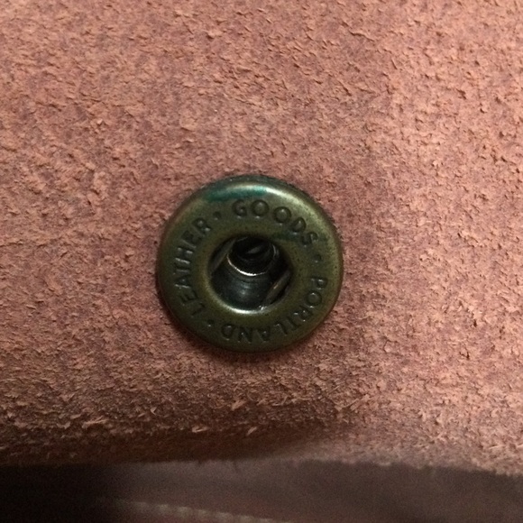 New Mini Portland Leather Goods tote. Flamingo - Picture 9 of 15